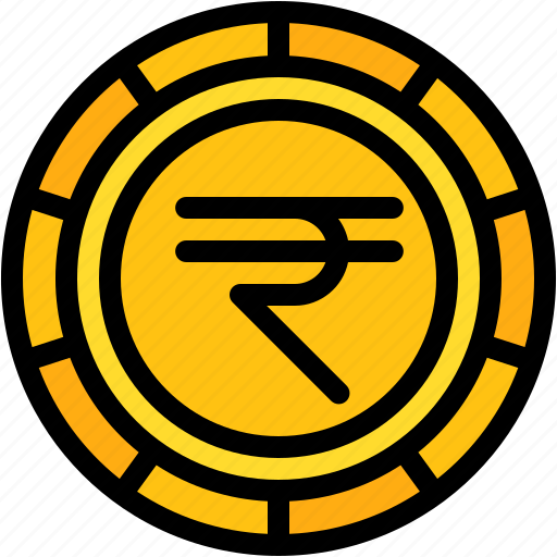 Rupee, indian, currency, coin, money icon - Download on Iconfinder