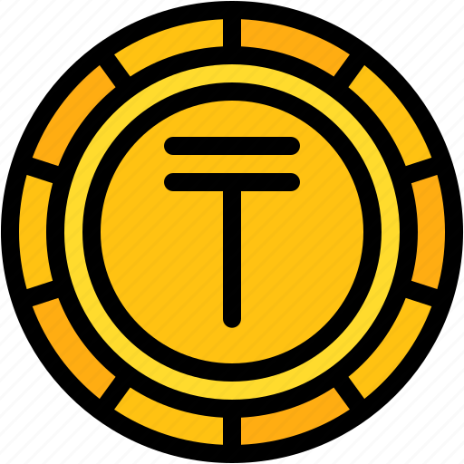 Tenge, kazakhstan, currency, coin, money icon - Download on Iconfinder
