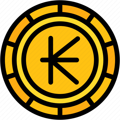 Kip, laos, currency, coin, money icon - Download on Iconfinder
