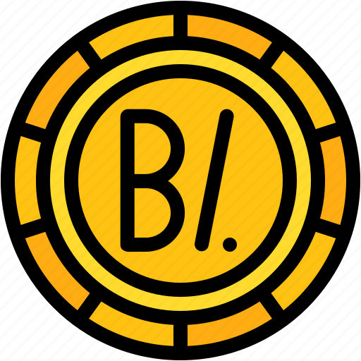 Balboa, panama, currency, coin, money icon - Download on Iconfinder
