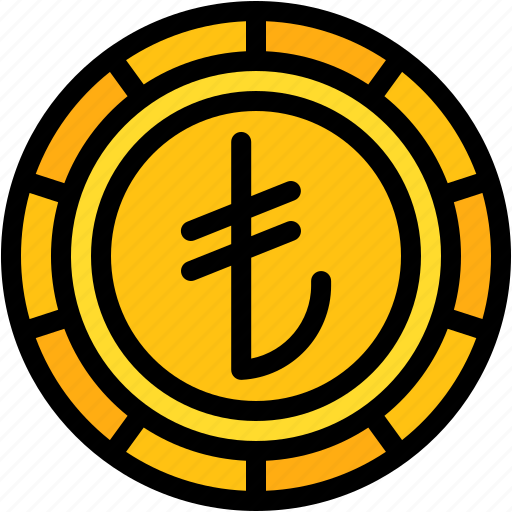 Lira, turkey, currency, coin, money icon - Download on Iconfinder