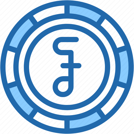 Riel, cambodia, coin, currency, money icon - Download on Iconfinder