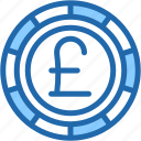 pound, united, kingdom, currency, coin, money
