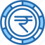 rupee, indian, currency, coin, money 