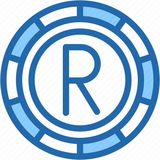 Rand, south, africa, currency, coin, money icon - Download on Iconfinder