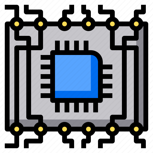 Chip, circuit, digital, computing, currency icon - Download on Iconfinder