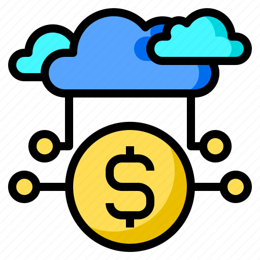 Cloud, system, data, money, currency icon - Download on Iconfinder