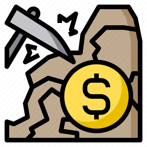 Mining, bitcoin, money, dollar, currency icon - Download on Iconfinder