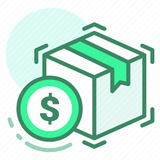 Box, currency, delivery, dollar, money icon - Download on Iconfinder