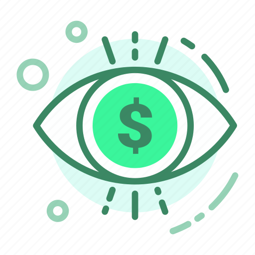 Currency, dollar, eye, finance, view icon - Download on Iconfinder