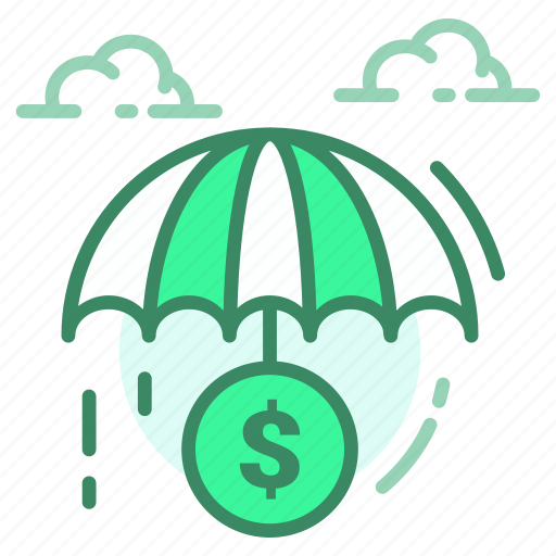 Currency, dollar, payment, saving, umbrella icon - Download on Iconfinder