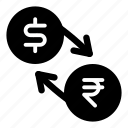 currency, dollar, exchange, inr, money, rupee, usd