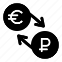 currency, eur, euro, exchange, money, ruble, rur