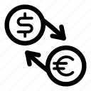 currency, dollar, eur, euro, exchange, money, usd