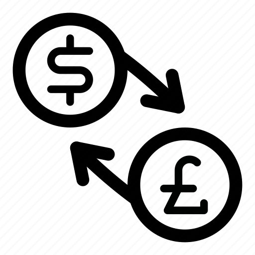 Currency, dollar, exchange, gbp, money, pound, usd icon - Download on Iconfinder