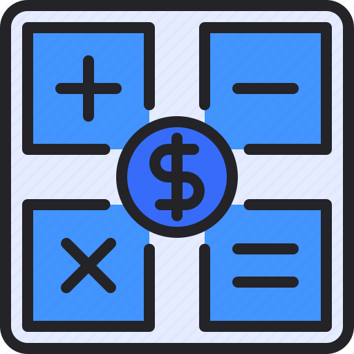 Budget, calculator, money, dollar, payment icon - Download on Iconfinder