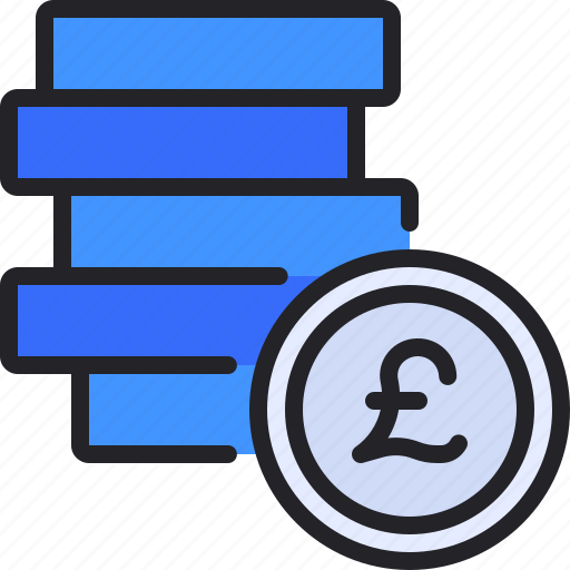 Coin, pound, payment, business, finance icon - Download on Iconfinder