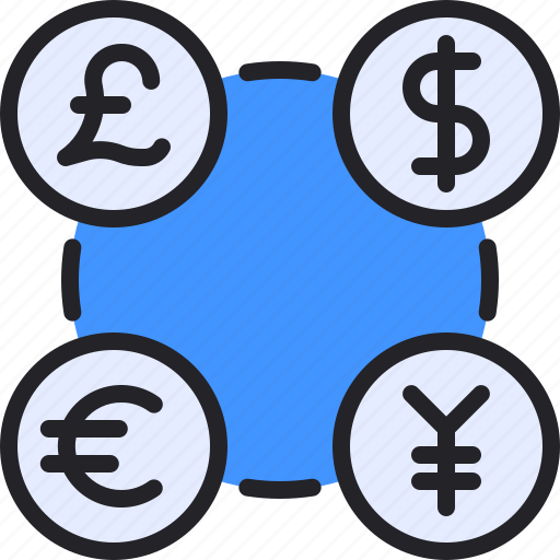 Money, euro, pound, dollar, yen icon - Download on Iconfinder