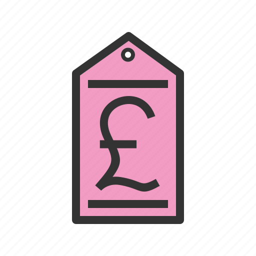 Currency, finance, label, money, pound, price, tag icon - Download on Iconfinder