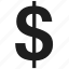 currency, currency symbol, dollar, money, united states 