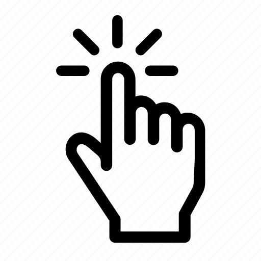 Middle Finger Cursor Transparent