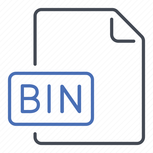 Bin, extension, file, format icon - Download on Iconfinder