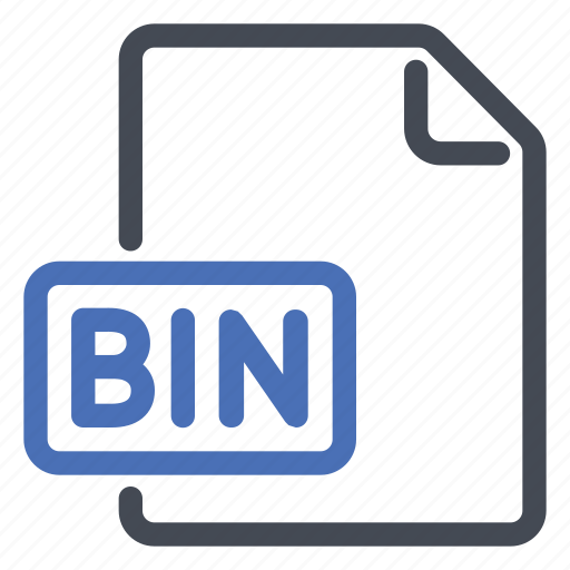 Bin, extension, file icon - Download on Iconfinder