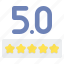 5 stars, rate, rating, review, stars 