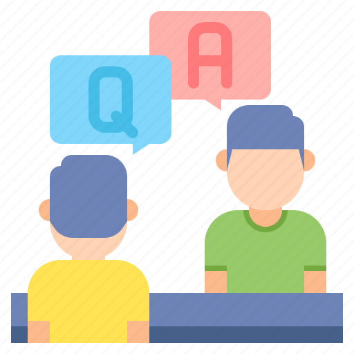 Answer, question, q&a, session icon - Download on Iconfinder