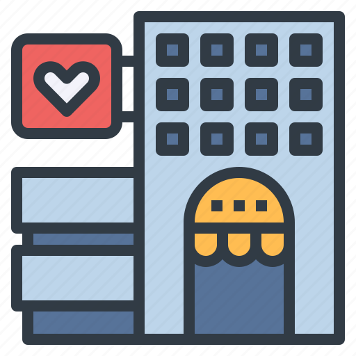 Building, business, hotel, love, loyalty, program icon - Download on Iconfinder