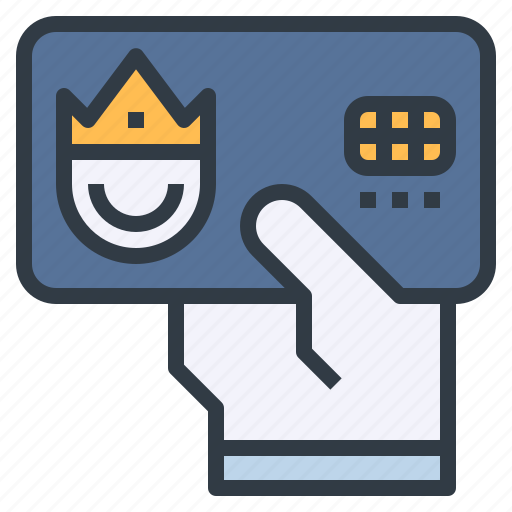 Card, credit, id, king, member, vip icon - Download on Iconfinder