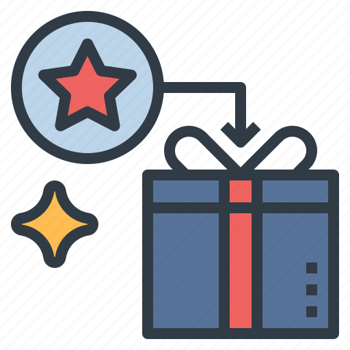 Gift, present, prize, redeem, reward icon - Download on Iconfinder