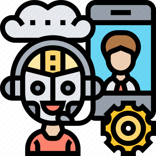 Artificial, intelligence, assistant, automation, support icon - Download on Iconfinder