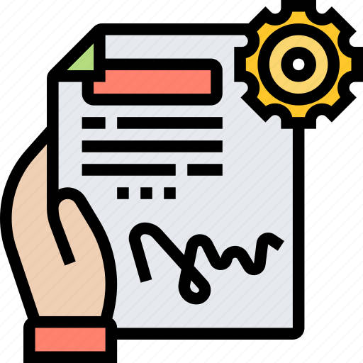 Contract, management, agreement, terms, conditions icon - Download on Iconfinder