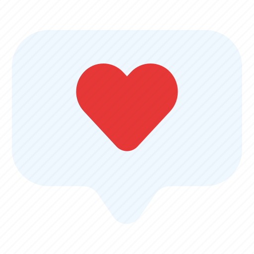Love, product, comment, message, communication, interaction icon - Download on Iconfinder