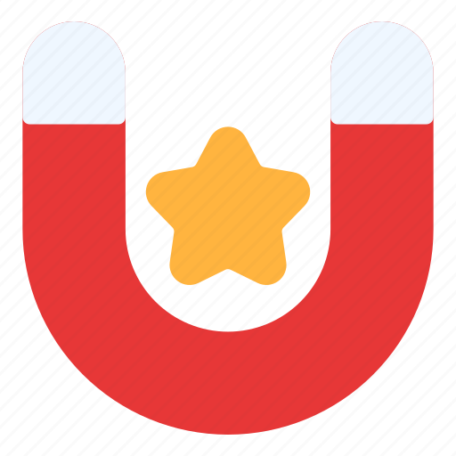 Magnet, product, star, award, badge, medal icon - Download on Iconfinder