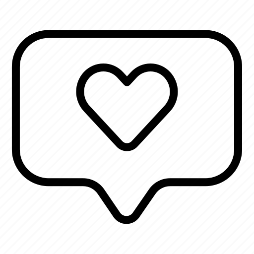 Love, product, comment, heart, romance icon - Download on Iconfinder