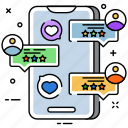star, comment, criticism, text, chat, texting, comments, gadget