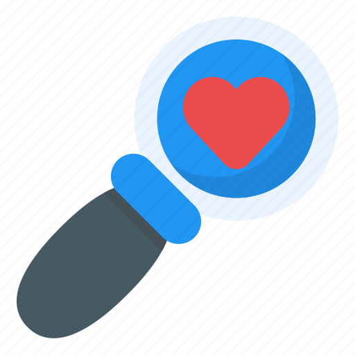 Search, love, review, feedback, heart, find, valentine icon - Download on Iconfinder