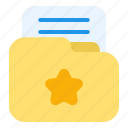 star, archive, feedback, customer, favorite, folder, file
