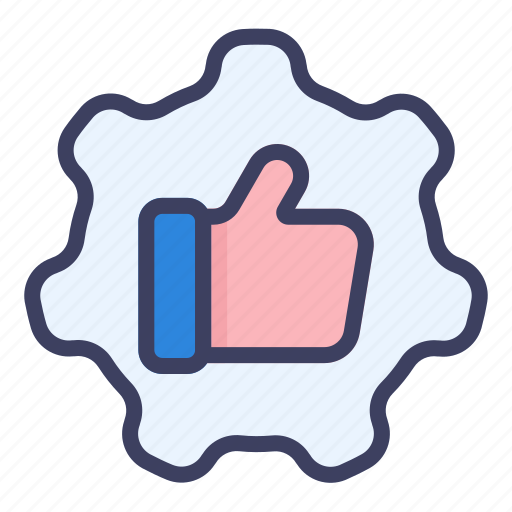Thumbs, up, badge, arrow, direction, navigation icon - Download on Iconfinder