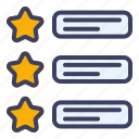 star, review, feedback, favorite, bookmark
