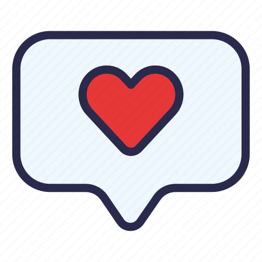 Love, product, comment, heart, valentine, like icon - Download on Iconfinder