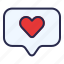 love, product, comment, heart, valentine, like 