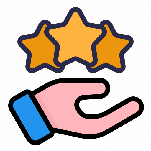 Review, feedback, customers, rating, favorite, star icon - Download on Iconfinder