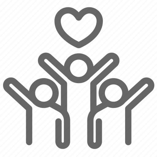 Customer, heart, love, satisfaction, team, teamwork icon - Download on Iconfinder
