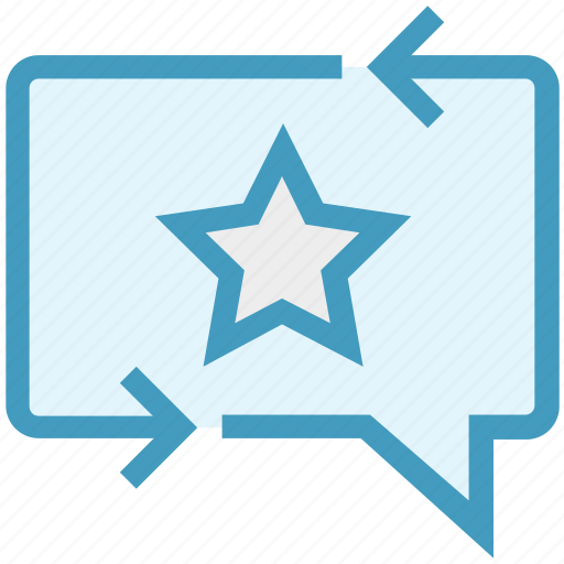 Chat, comment, customer service, favorite, like, message, star icon - Download on Iconfinder