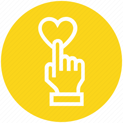 Click, customer service, hand, heart, rating, support, touch icon - Download on Iconfinder