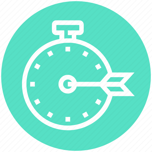Clock, goal, schedule, service, target, time, watch icon - Download on Iconfinder