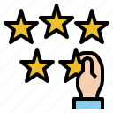 customer, hands, rating, review, service